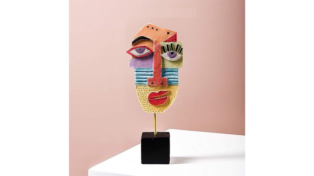 handcrafted resin sculpture