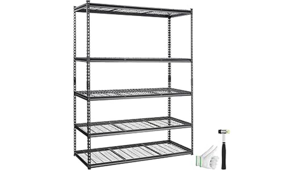 heavy duty adjustable shelving