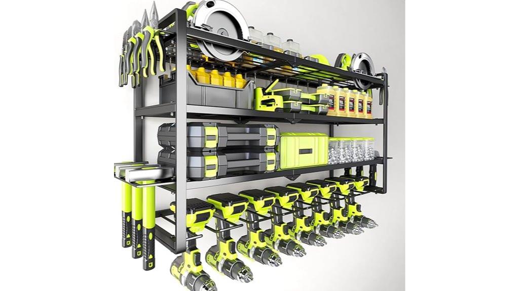 heavy duty drill storage wall