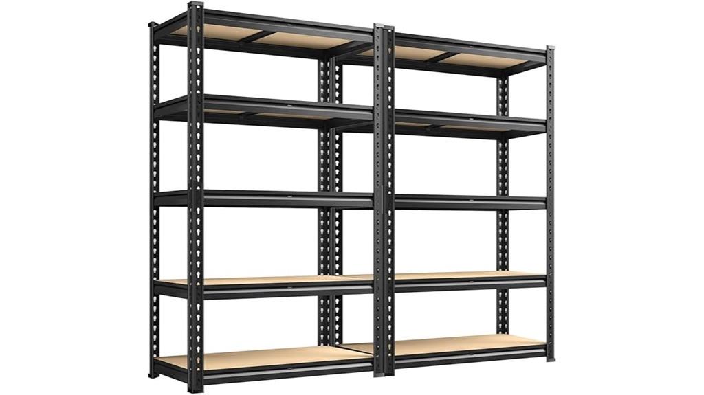 heavy duty garage shelving pack
