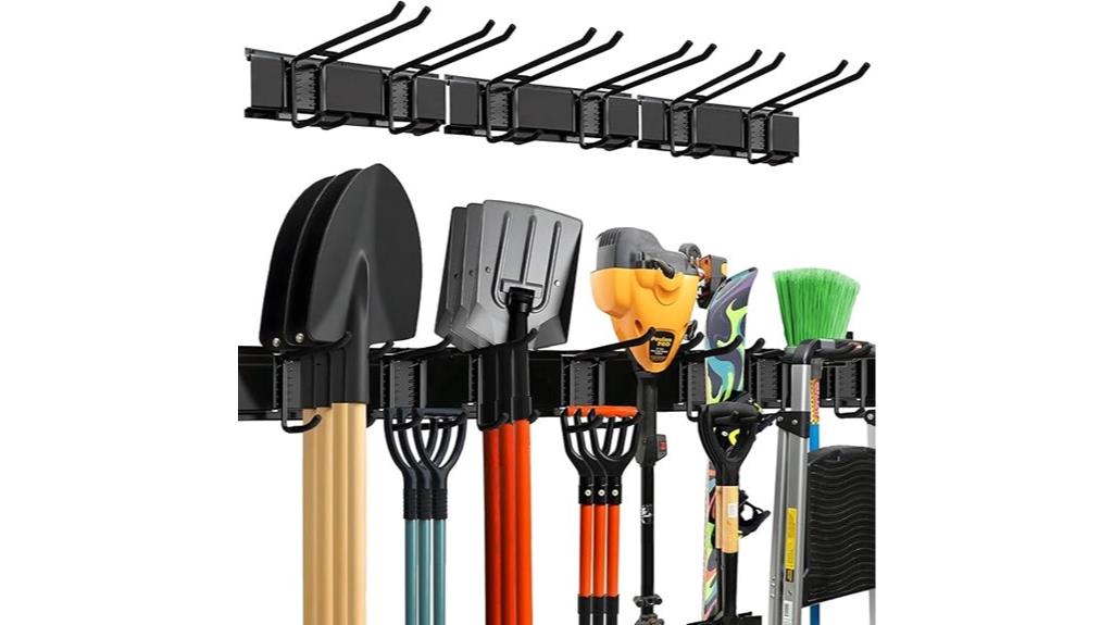 heavy duty garage tool rack