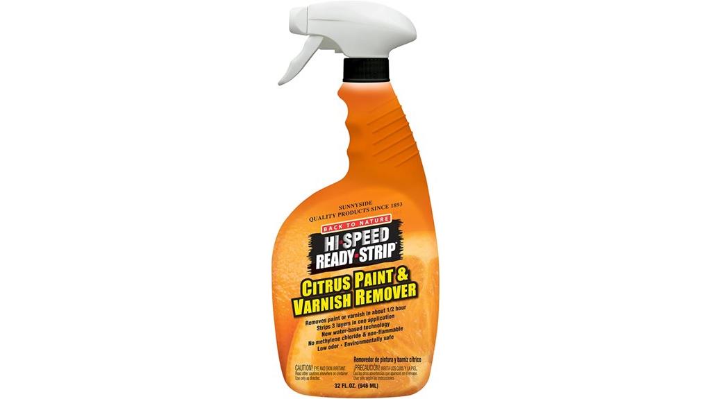 high speed citrus paint remover