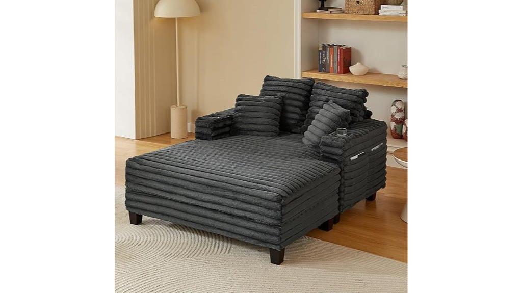 indoor lounge with storage