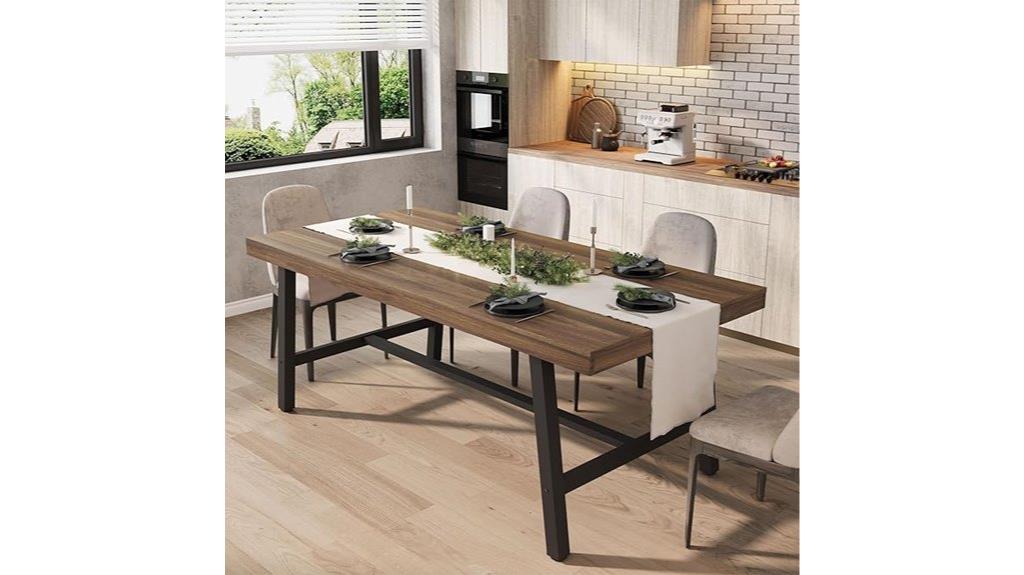 industrial dining table