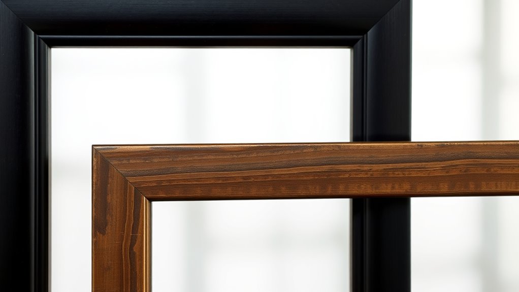 intentional frame finish mixing