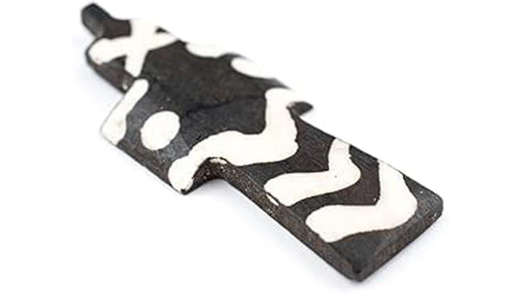 kenyan handmade batik cross