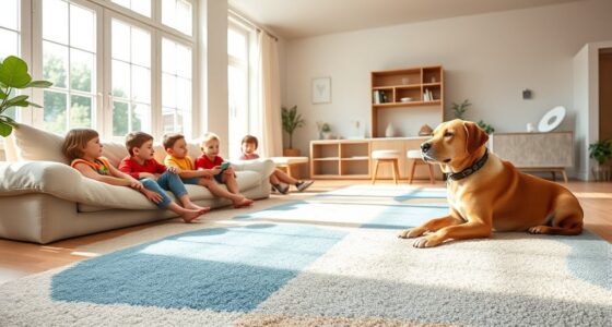 kid and pet friendly washable rugs