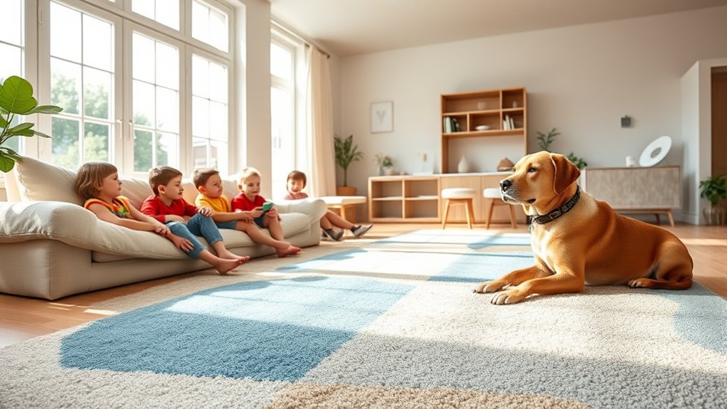 kid and pet friendly washable rugs
