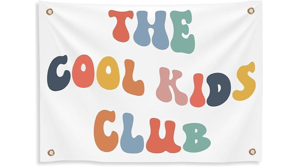 kids playroom wall banner