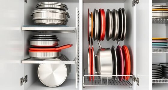 kitchen cabinet organizer ideas
