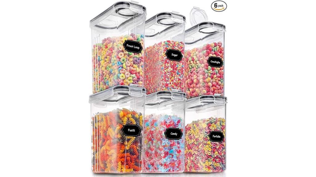 large 4l food storage containers