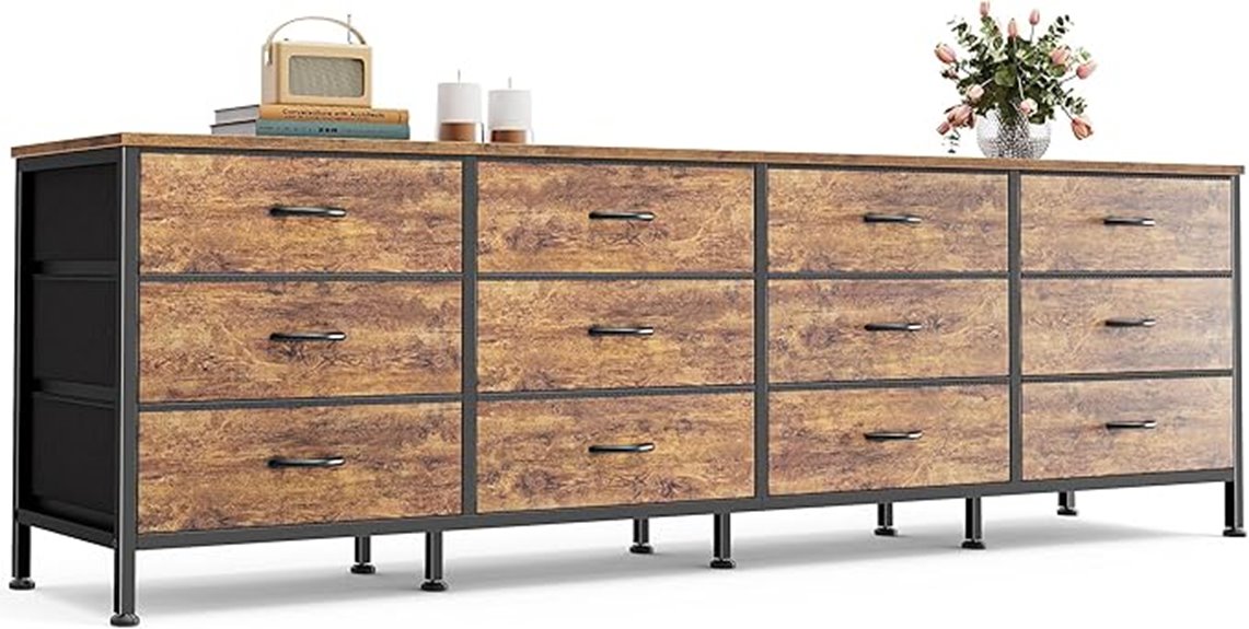 large bedroom dresser storage