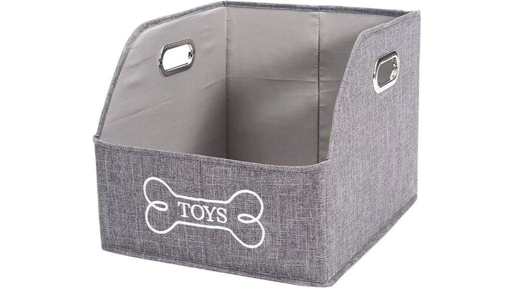 large canvas toy bins