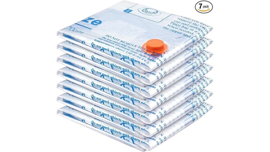 large capacity vacuum bags