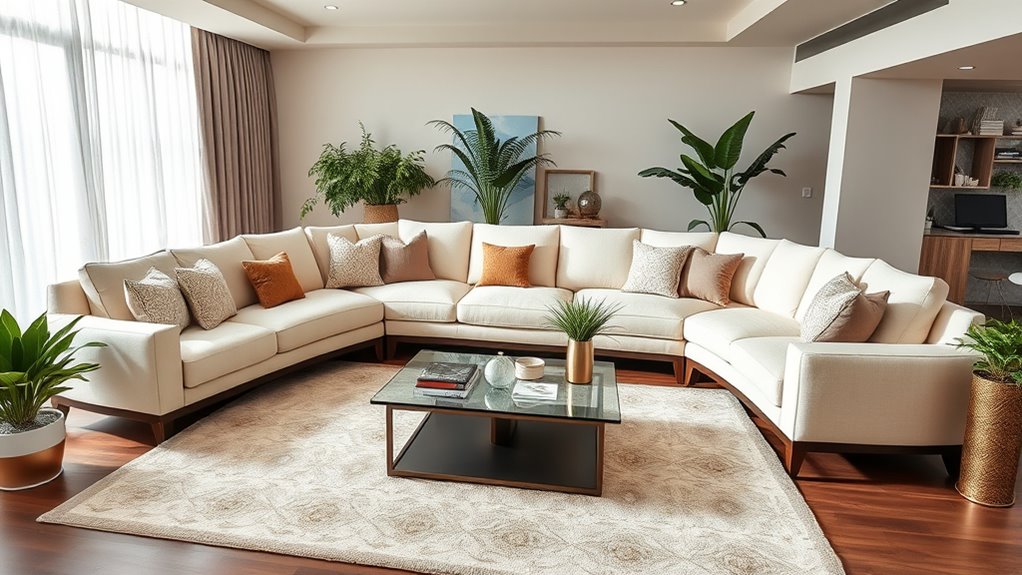 large family sectional sofas