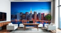 large focused home murals