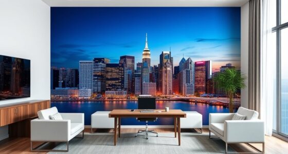 large focused home murals
