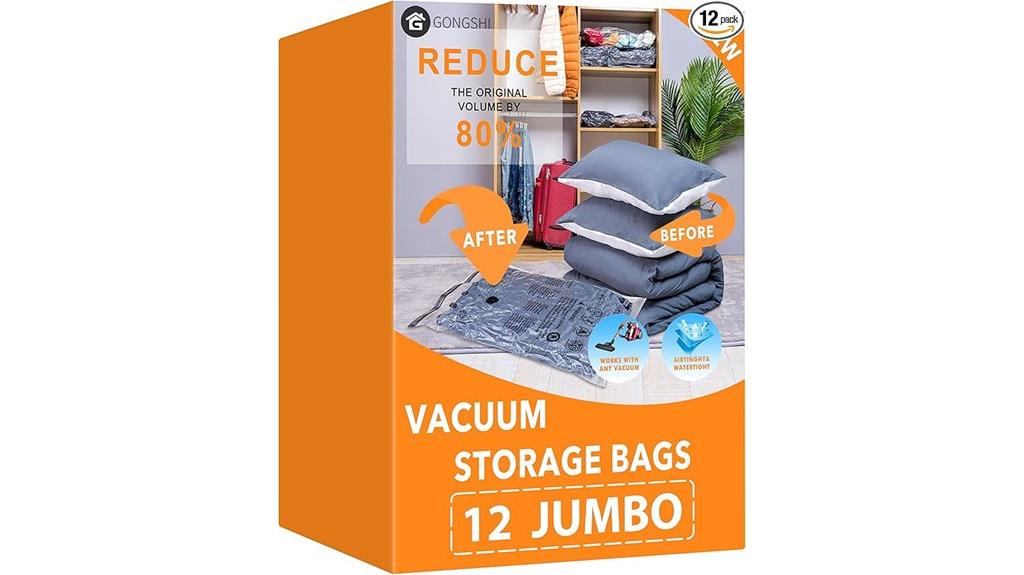 large jumbo vacuum bags