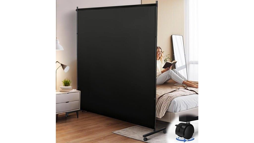 large mobile privacy divider