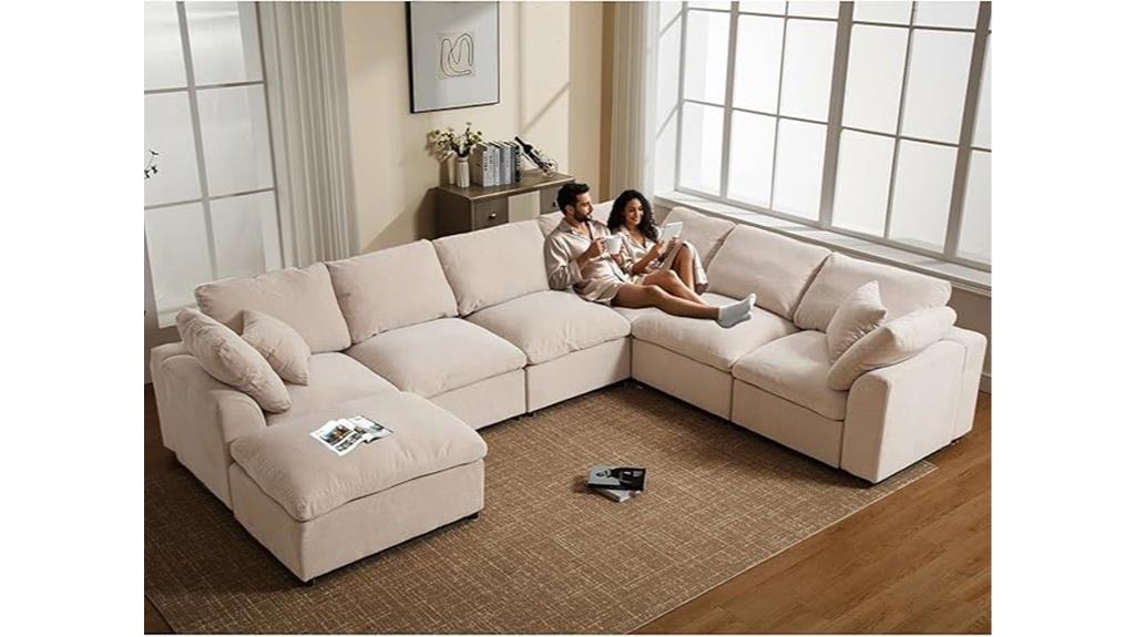 large modular sofa