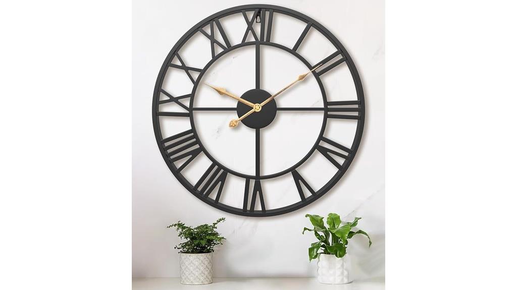 large roman numeral clock