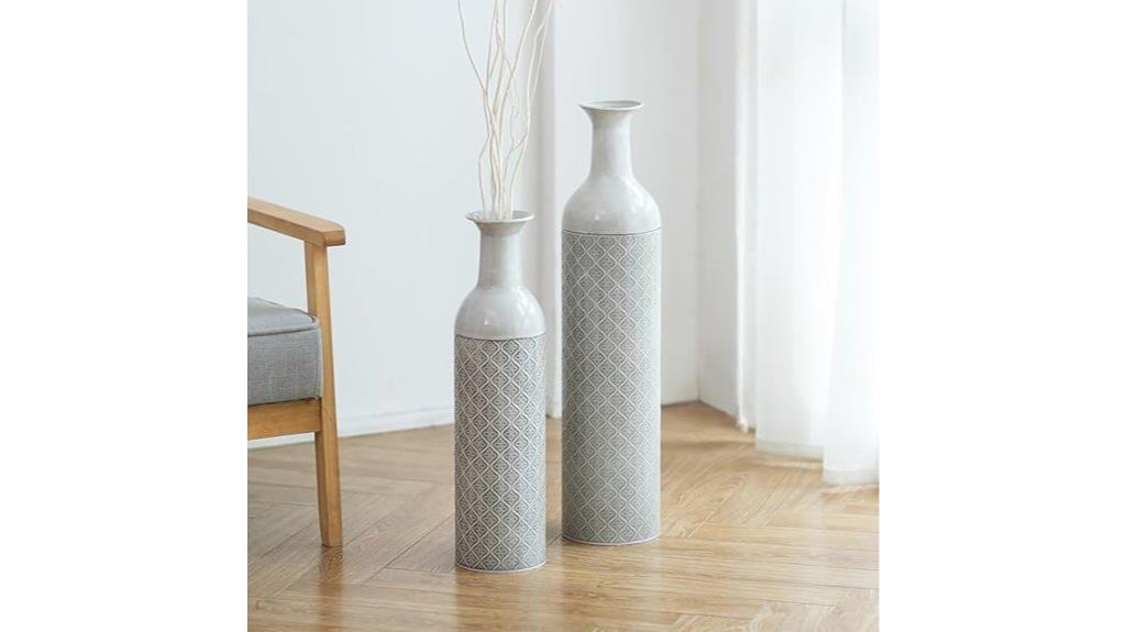large tall vase set