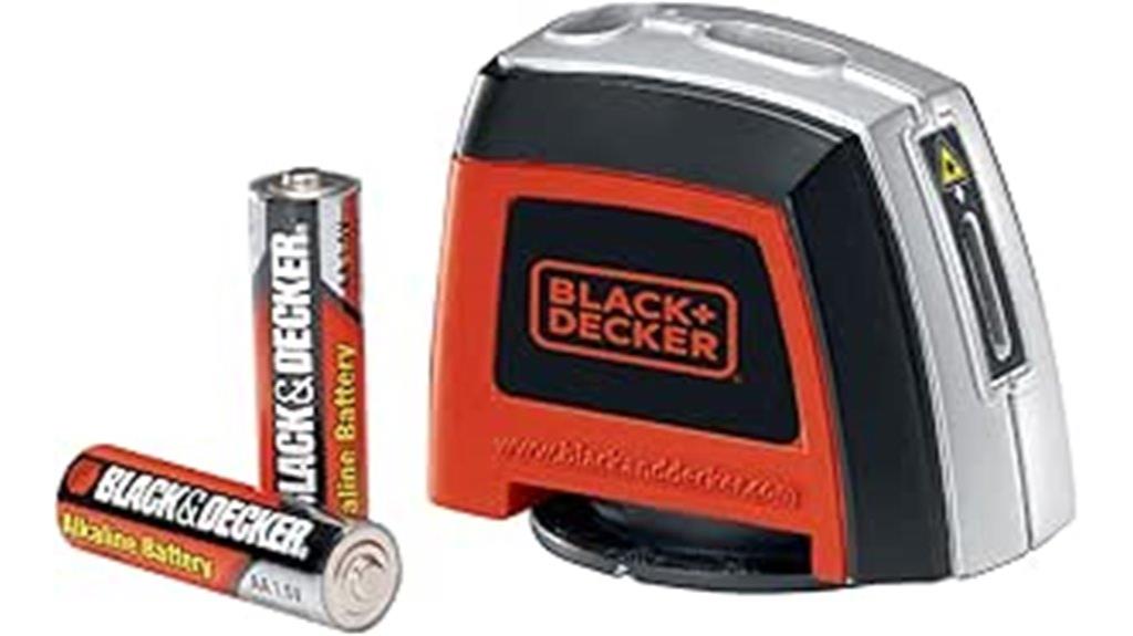 laser level with wall attachment