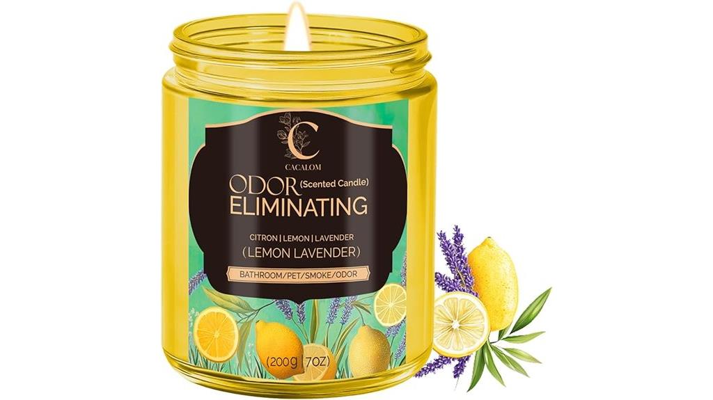 lavender candle relaxation atmosphere