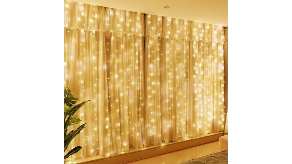 led fairy curtain lights