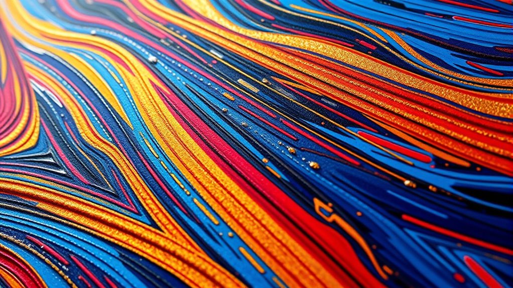 linear texture paint effects