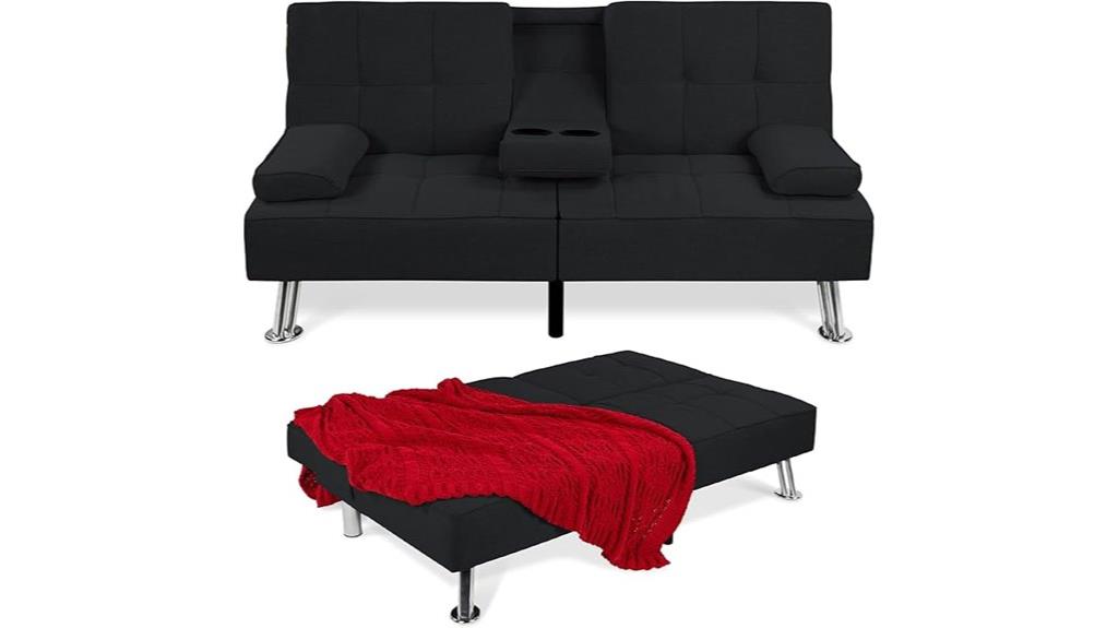 linen folding sofa bed