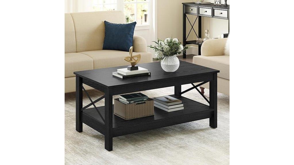 living room storage table