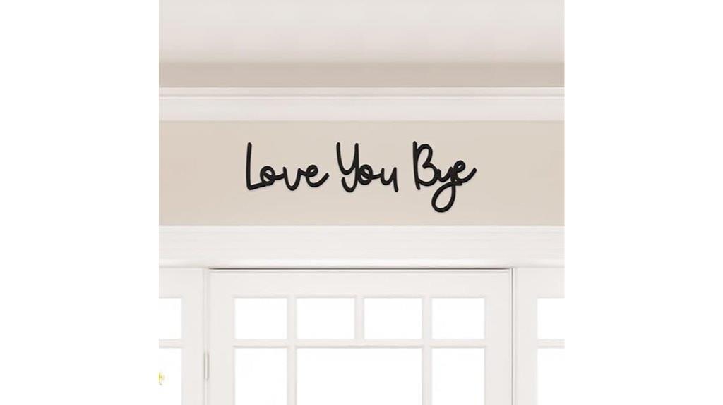 love you bye sign