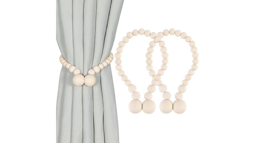magnetic bead curtain holders