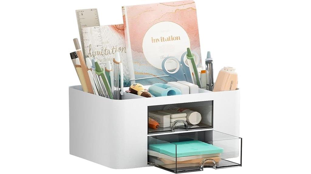 marbrasse 2 drawer pen organizer