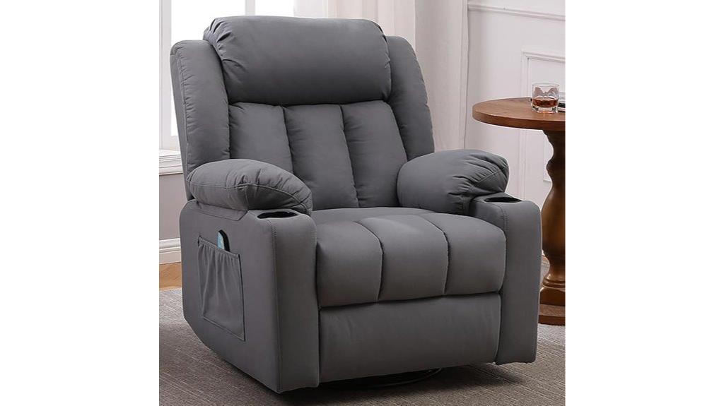 massage swivel recliner