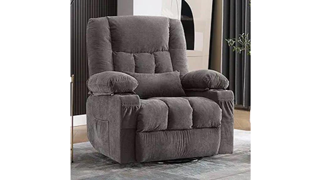 massage swivel recliner