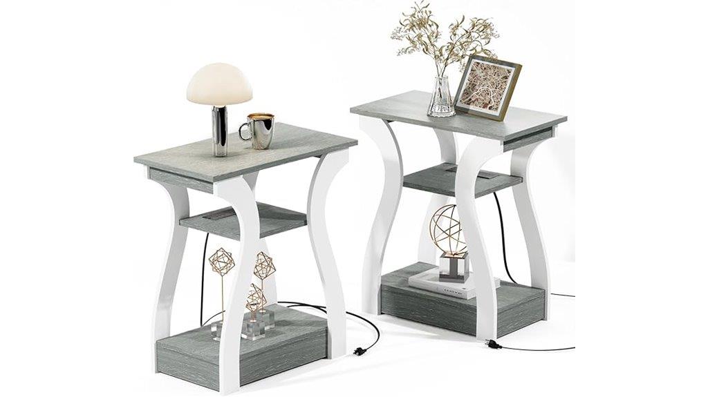 matching living room end tables
