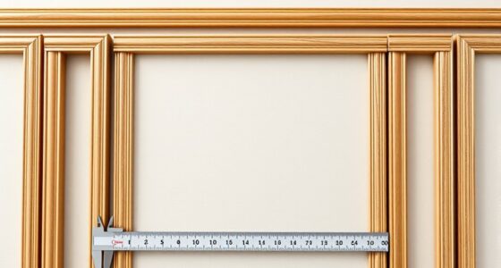 measuring and spacing frames