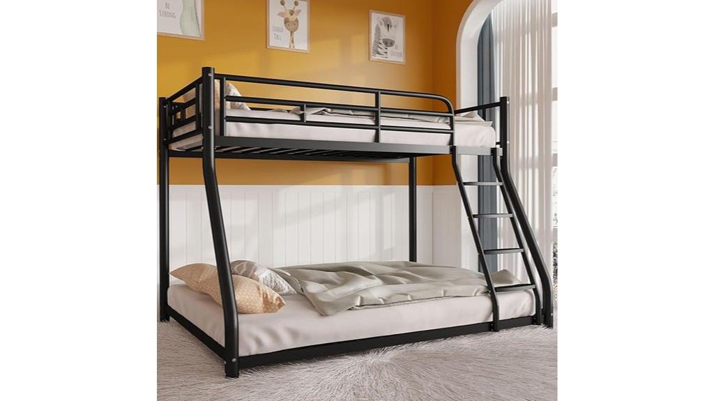 metal twin bunk bed