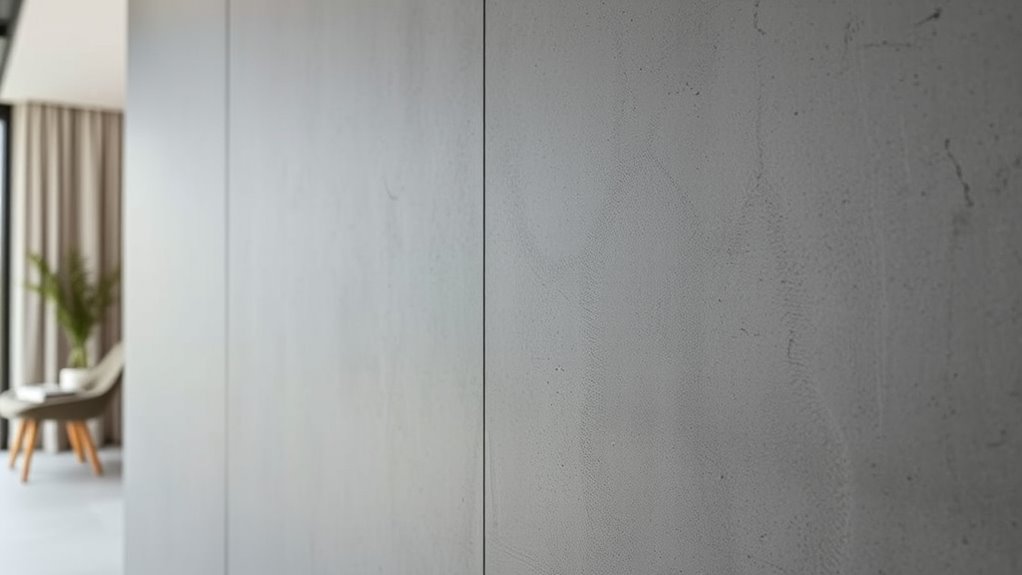 microcement interior wall finish