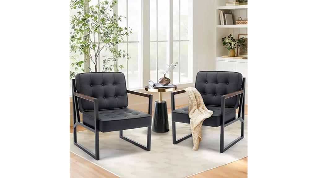 mid century modern chair set