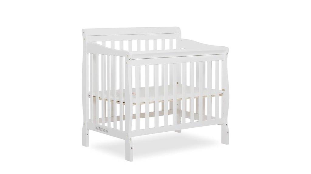 mini baby crib convertible