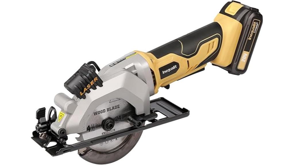 mini circular saw with laser