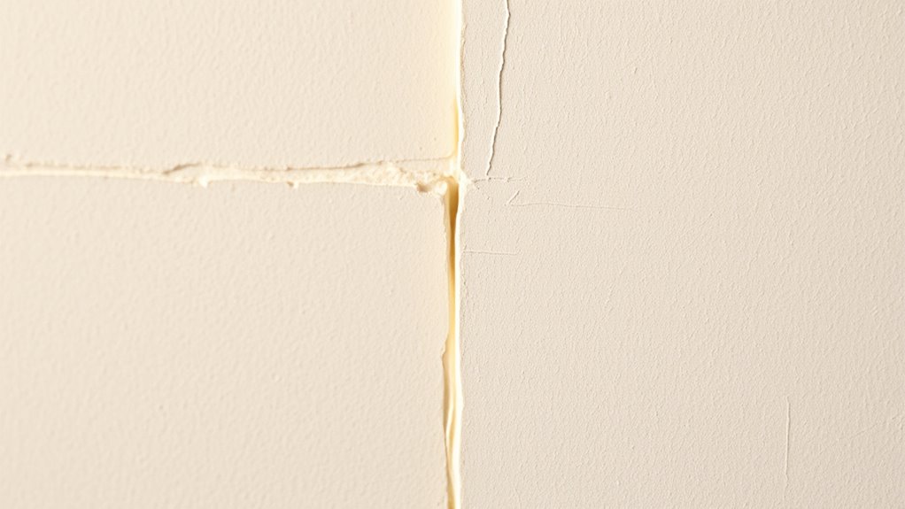 minimize wall seams cracks