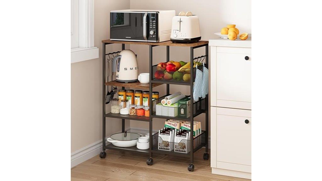 mobile kitchen island cart