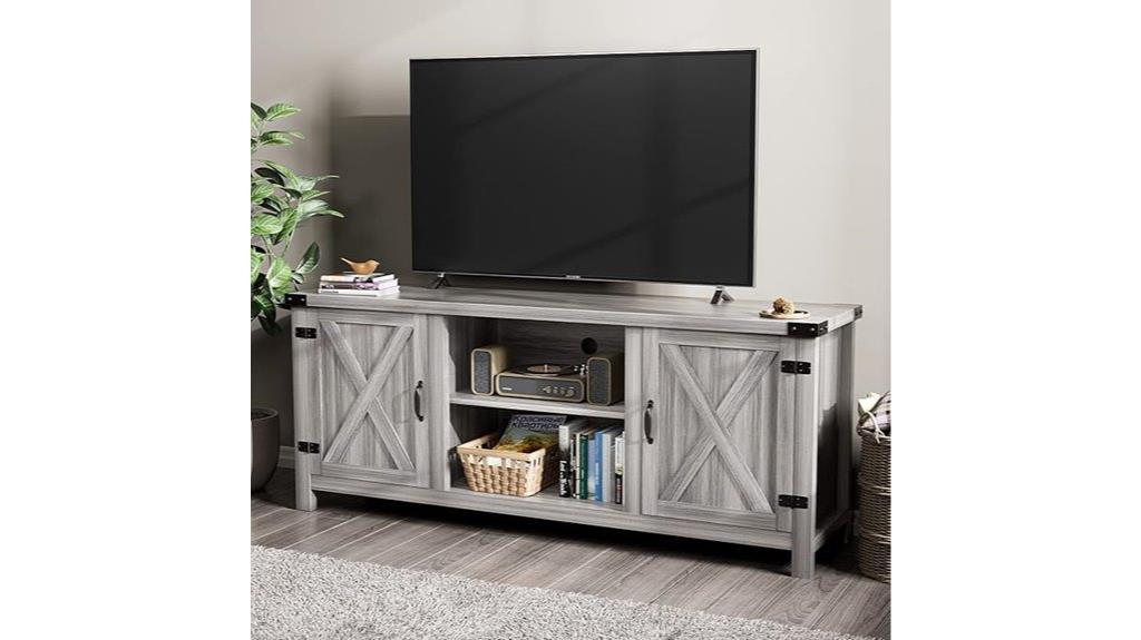 modern farmhouse storage stand