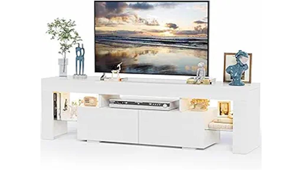 modern led tv stand