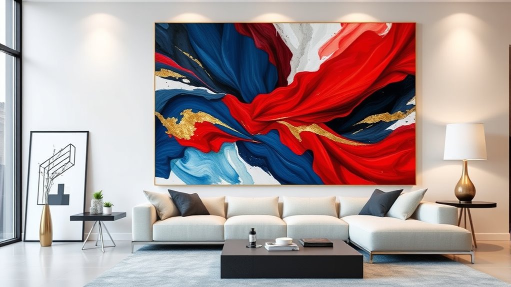 modern trendy wall art