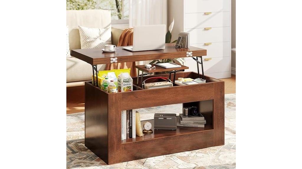 multi function lift coffee table